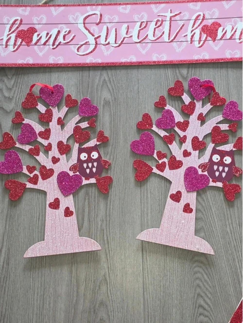 Valentine's Day Home Sweet Home Wall Hanging Decoration